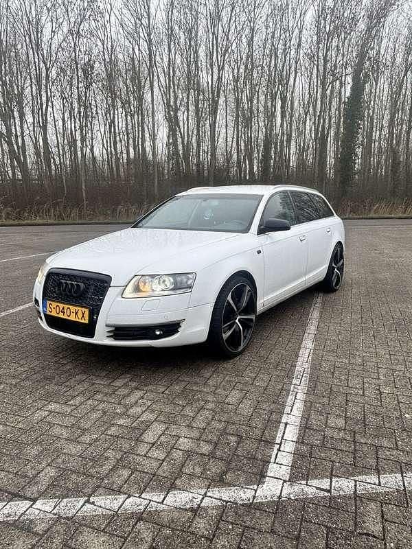 Wit Occasion 2008 Audi A6 Proline Stationwagen | € 5.000 (Eerlijke prijs) - Afbeelding 1/4