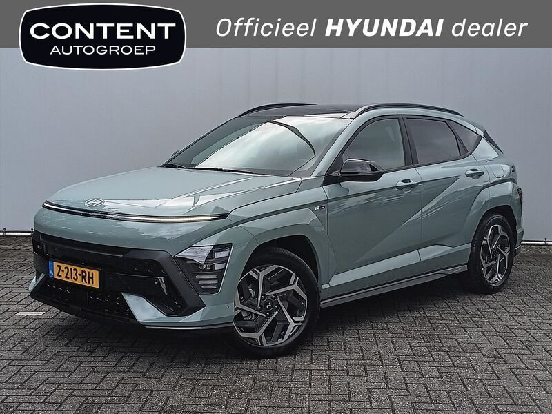 Groen Gebruikt 2024 Hyundai Kona N Line SUV | € 36.440 (Eerlijke prijs) - Afbeelding 1/4