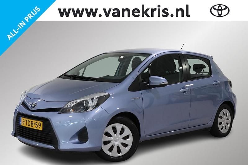 Blauw Gebruikt 2014 Toyota Yaris Hybrid Hatchback | € 12.499 (Eerlijke prijs) - Afbeelding 1/4