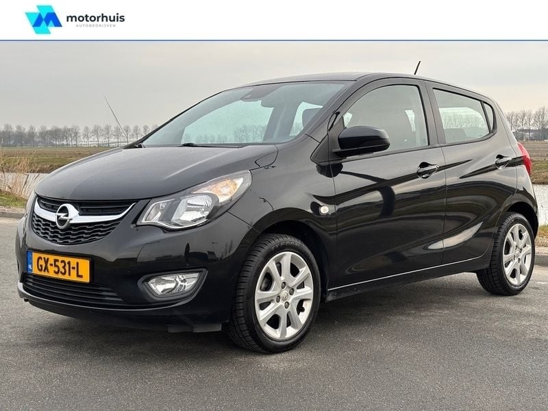 Zwart Gebruikt 2015 Opel Karl Design Edition Hatchback | € 6.945 (Eerlijke prijs) - Afbeelding 1/4
