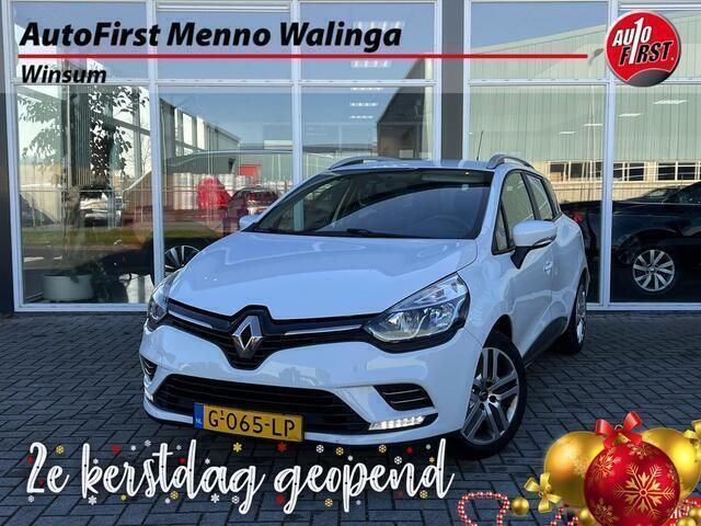 Wit Gebruikt 2019 Renault Clio GrandTour Zen Stationwagen | € 9.449 (Eerlijke prijs) - Afbeelding 1/4