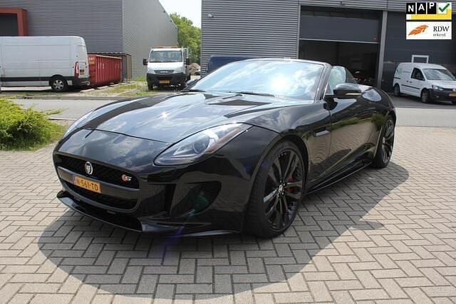 Occasion Jaguar F-Type R 551 PK (405 kW) 2015 Zwart Cabriolet