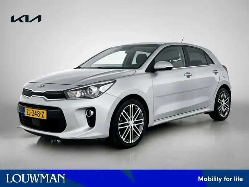 Grijs Gebruikt 2018 Kia Rio GT-Line Hatchback | € 12.445 (Goede deal) - Afbeelding 1/3