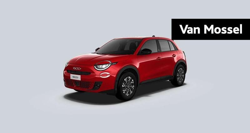 Rood Nieuw 2025 Fiat 600E Red SUV | € 31.990 (Eerlijke prijs) - Afbeelding 1/4