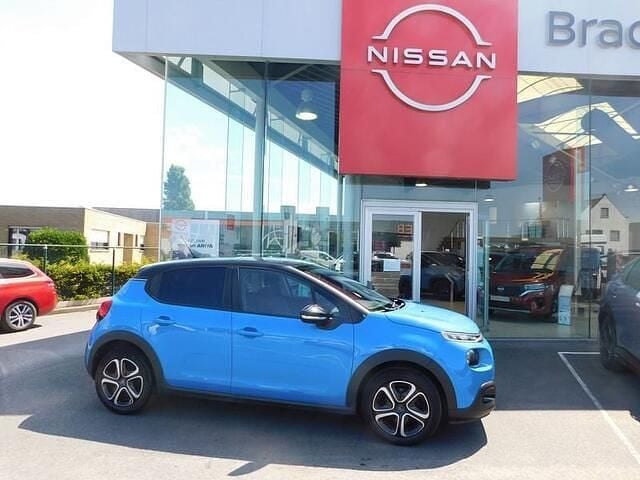 Blauw Gebruikt 2020 Citroën C3 Feel Hatchback | € 9.900 (Super prijs) - Afbeelding 1/4