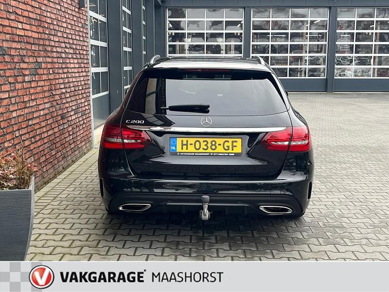 Occasion Mercedes C200 Business 184 PK (135 kW) 2019 Zwart Stationwagen