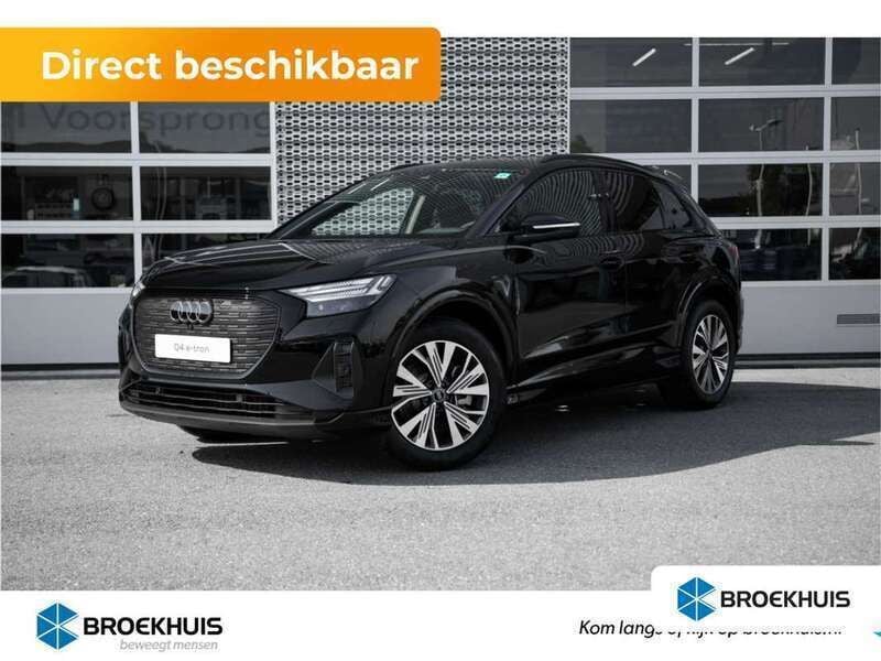 Zwart Nieuw 2025 Audi Q4 e-tron Advanced SUV | € 52.035 (Eerlijke prijs) - Afbeelding 1/4