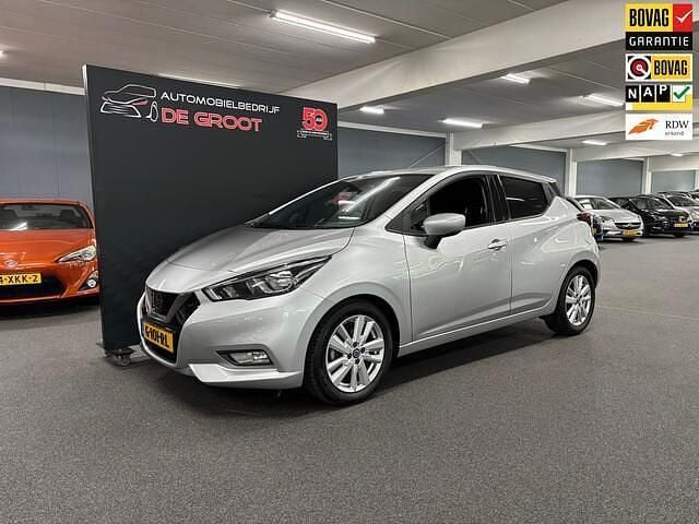 Grijs Gebruikt 2019 Nissan Micra N-Connecta Hatchback | € 10.350 (Eerlijke prijs) - Afbeelding 1/4