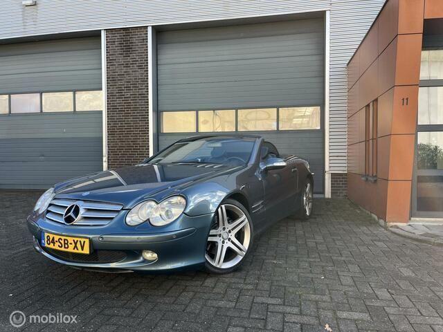 Blauw Gebruikt 2001 Mercedes SL500 Cabriolet | € 17.945 (Eerlijke prijs) - Afbeelding 1/4