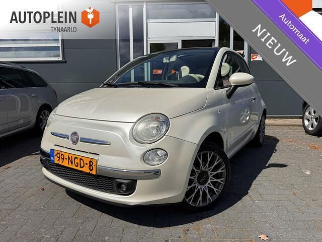 Beige Gebruikt 2010 Fiat 500C Lounge Cabriolet | € 5.395 (Eerlijke prijs) - Afbeelding 1/4