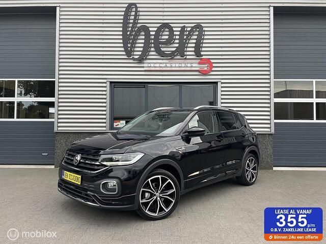 Zwart Gebruikt 2019 VW T-Cross R-line SUV | € 21.950 (Iets duurder) - Afbeelding 1/4