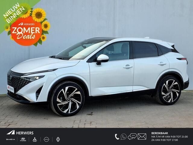 Pearl white Gebruikt 2025 Nissan Qashqai Tekna+ SUV | € 40.935 (Goede deal) - Afbeelding 1/4