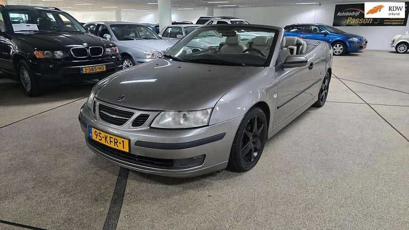 Grijs Gebruikt 2005 Saab 9-3 Cabriolet Linear Cabriolet | € 3.450 (Super prijs) - Afbeelding 1/4