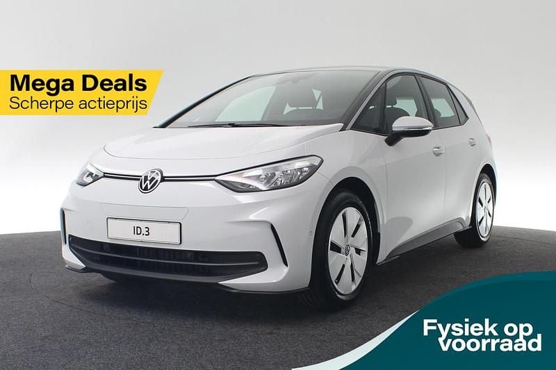 Wit (metallic) Nieuw 2025 VW ID.3 Pure Hatchback | € 29.800 (Eerlijke prijs) - Afbeelding 1/4
