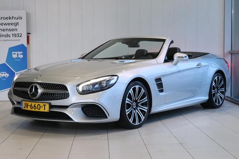 Grijs Occasion 2016 Mercedes SL400 AMG line Cabriolet | € 60.895 - Afbeelding 1/4