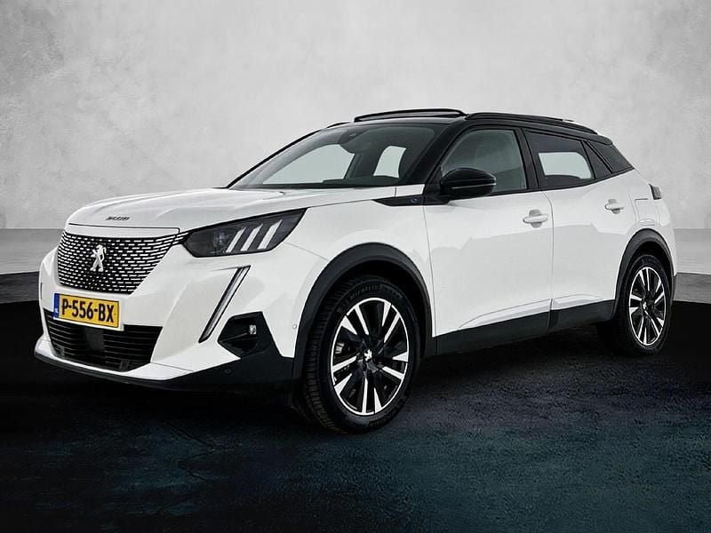 Wit Gebruikt 2022 Peugeot e-2008 GT SUV | € 21.920 (Iets duurder) - Afbeelding 1/2