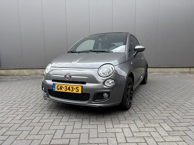 Grijs Gebruikt 2015 Fiat 500C Cabriolet | € 7.450 (Goede deal) - Afbeelding 1/4