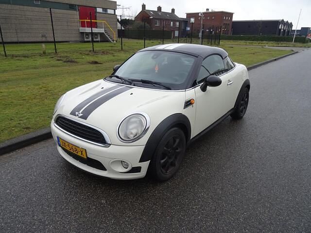 Occasion Mini Cooper Coupé Pepper 122 PK (89 kW) 2013 Wit Coupé