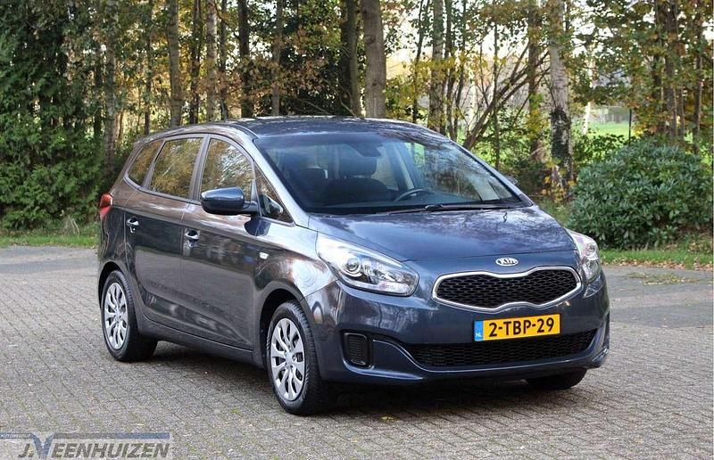 Blauw Gebruikt 2014 Kia Carens Comfort MPV | € 7.999 (Goede deal) - Afbeelding 1/4