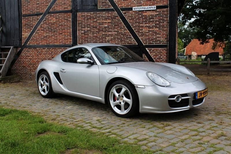 Grijs (metallic) Gebruikt 2006 Porsche Cayman S Coupé | € 27.950 - Afbeelding 1/4