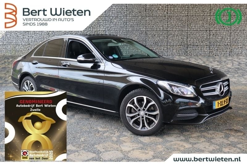 Zwart Gebruikt 2014 Mercedes C180 Sedan | € 19.290 - Afbeelding 1/3