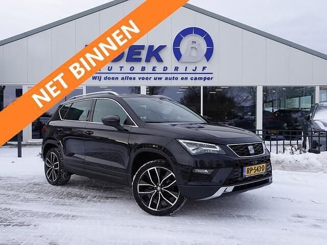 Zwart (metallic) Occasion 2018 Seat Ateca XCELLENCE SUV | € 20.895 (Eerlijke prijs) - Afbeelding 1/4