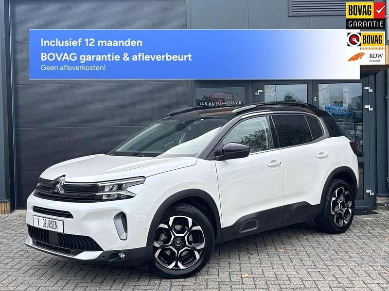 Wit Gebruikt 2023 Citroën C5 Aircross PureTech SUV | € 23.950 (Eerlijke prijs) - Afbeelding 1/4