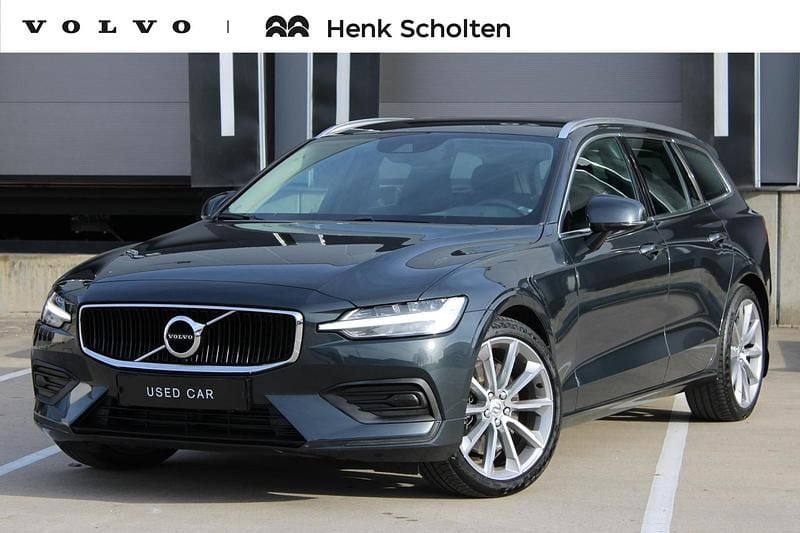 Grijs Gebruikt 2019 Volvo V60 Momentum Stationwagen | € 30.645 (Super prijs) - Afbeelding 1/4