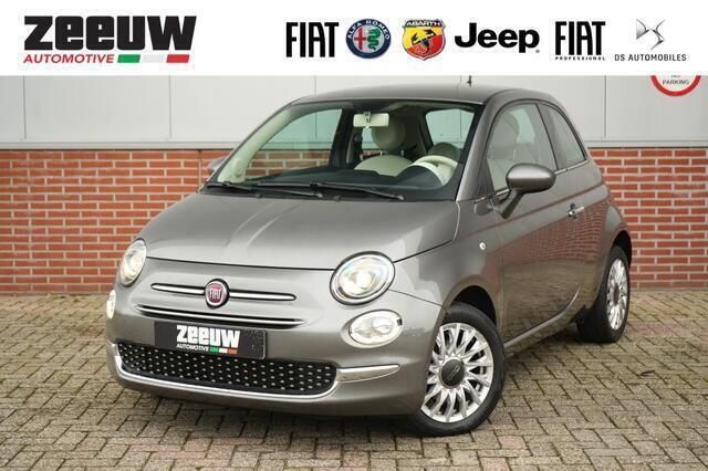Grijs Gebruikt 2020 Fiat 500 Lounge Hatchback | € 13.900 (Eerlijke prijs) - Afbeelding 1/4