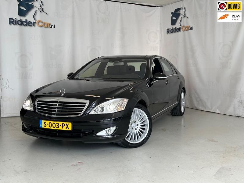 Zwart Gebruikt 2006 Mercedes S500 Sedan | € 23.999 (Eerlijke prijs) - Afbeelding 1/4
