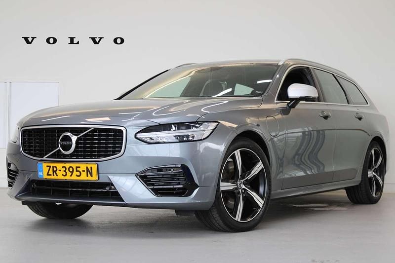 Grijs, metallic lak Gebruikt 2019 Volvo V90 R-Design Stationwagen | € 32.400 (Eerlijke prijs) - Afbeelding 1/4
