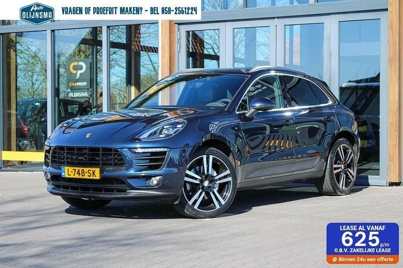 Blauw Gebruikt 2017 Porsche Macan SUV | € 38.994 (Eerlijke prijs) - Afbeelding 1/4