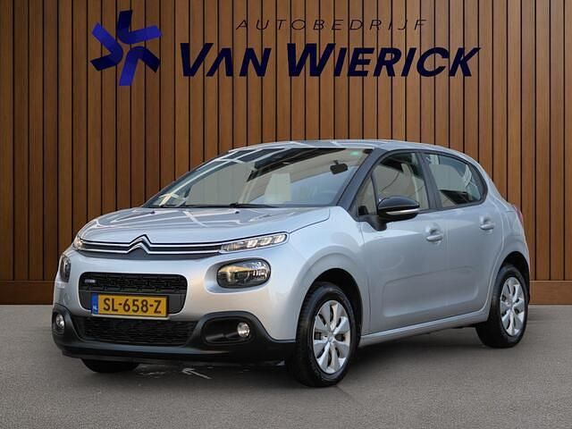 Grijs Gebruikt 2018 Citroën C3 Feel Hatchback | € 7.445 (Goede deal) - Afbeelding 1/4