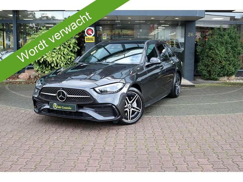 Grijs Occasion 2025 Mercedes C300e Business Stationwagen | € 52.950 (Eerlijke prijs) - Afbeelding 1/1