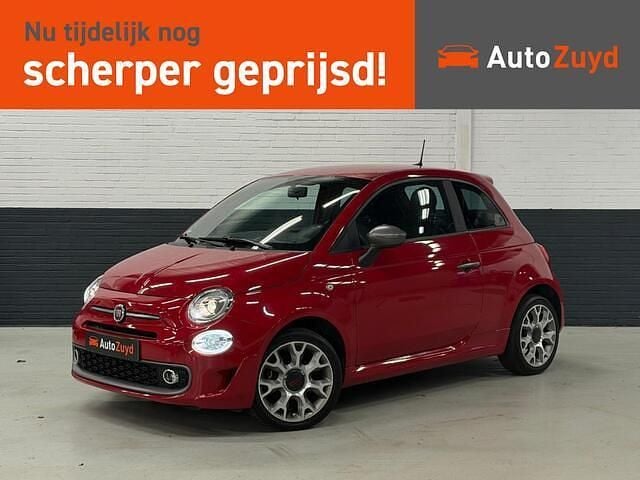 Rood Gebruikt 2018 Fiat 500 Sport Hatchback | € 10.490 (Goede deal) - Afbeelding 1/4