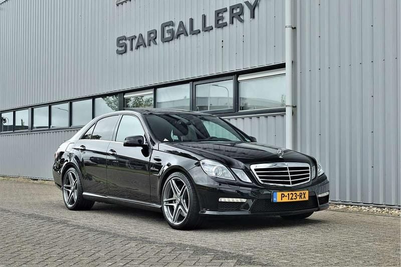 Occasion Mercedes E63 AMG AMG 525 PK (386 kW) 2009 Zwart (metallic) Sedan