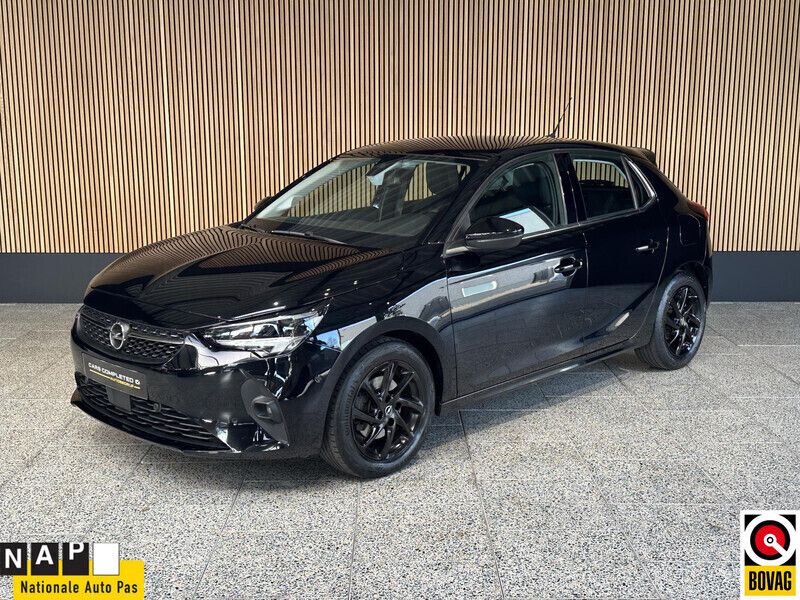 Zwart Gebruikt 2020 Opel Corsa Elegance Hatchback | € 17.395 (Iets duurder) - Afbeelding 1/4