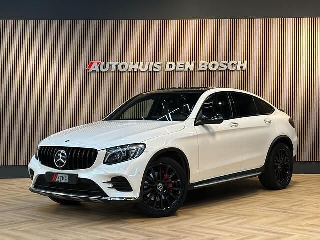 Wit Gebruikt 2017 Mercedes GLC250 Premium Plus Coupé | € 33.890 (Iets duurder) - Afbeelding 1/4