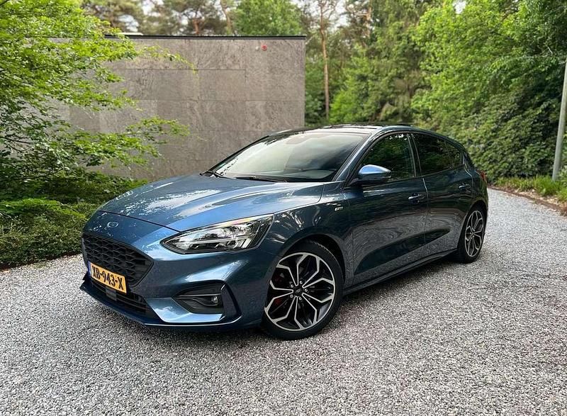 Blauw Gebruikt 2018 Ford Focus ST Hatchback | € 15.499 (Iets duurder) - Afbeelding 1/4