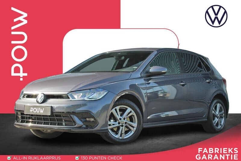 Grijs Gebruikt 2024 VW Polo R-line Hatchback | € 27.400 (Iets duurder) - Afbeelding 1/4