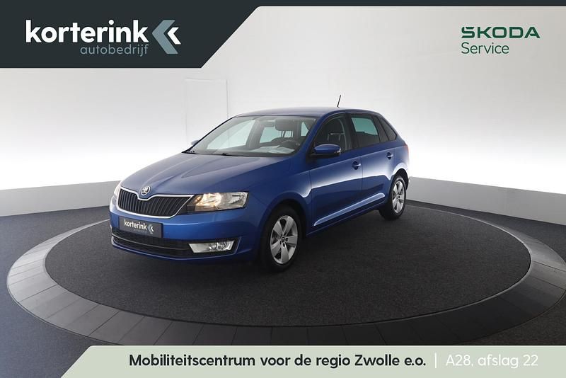Blauw Gebruikt 2016 Skoda Rapid Joy Hatchback | € 12.950 (Iets duurder) - Afbeelding 1/4
