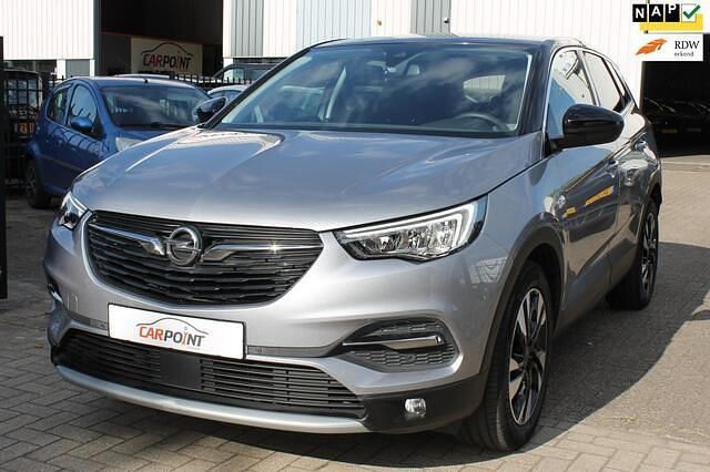Grijs Gebruikt 2021 Opel Grandland X Ultimate SUV | € 17.995 (Super prijs) - Afbeelding 1/4
