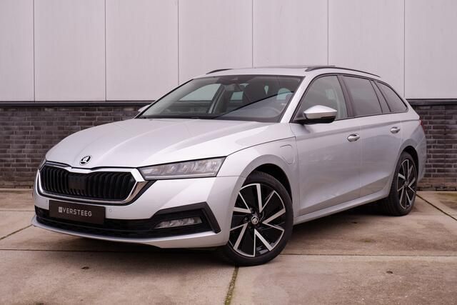 Zilver Gebruikt 2021 Skoda Octavia Business Line Stationwagen | € 22.500 (Goede deal) - Afbeelding 1/4