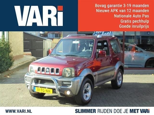Rood Occasion 2006 Suzuki Jimny SUV | € 9.799 - Afbeelding 1/4