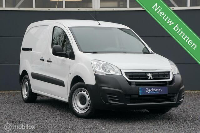 Wit Gebruikt 2018 Peugeot Partner MPV | € 5.498 (Goede deal) - Afbeelding 1/4