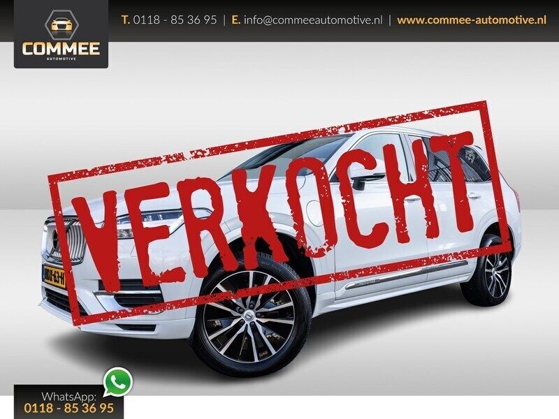Wit Gebruikt 2021 Volvo XC90 Inscription SUV | € 49.444 (Super prijs) - Afbeelding 1/4