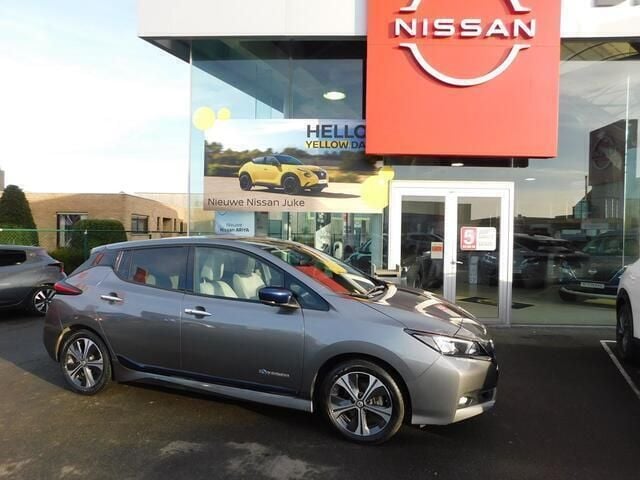 Grijs Gebruikt 2019 Nissan Leaf Tekna Hatchback | € 14.800 (Duur) - Afbeelding 1/4