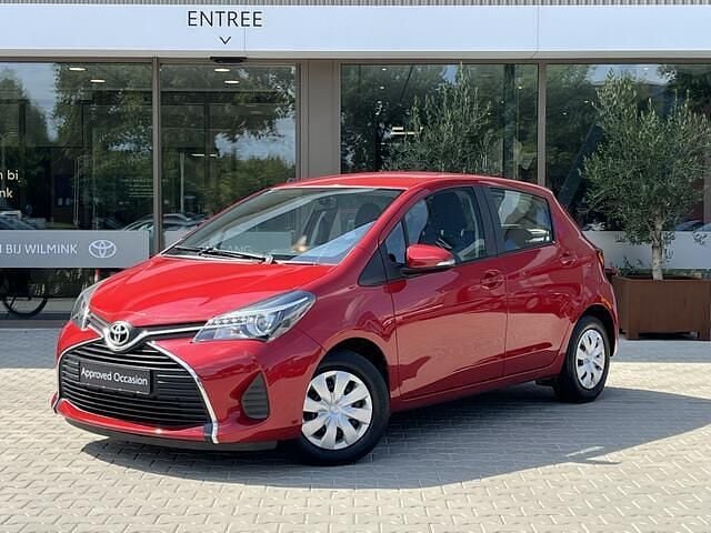 Rood Gebruikt 2016 Toyota Yaris Hatchback | € 9.950 (Super prijs) - Afbeelding 1/4