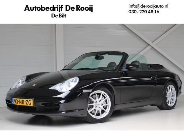 Zwart Gebruikt 2003 Porsche 911 Carrera 4 Cabriolet Cabriolet | € 34.950 - Afbeelding 1/4
