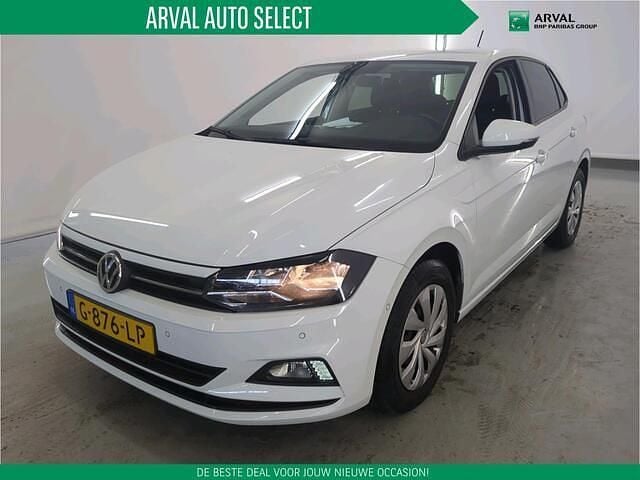 Wit Gebruikt 2019 VW Polo Comfortline Hatchback | € 14.850 (Goede deal) - Afbeelding 1/3